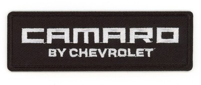 Chevrolet Camaro Racing Patch   Muscle Car Logo Embroidered Iron-On Badge