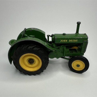John Deere Green & Yellow Diecast Toy Tractor, Agriculture Theme