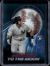 2024 Topps Big League Jasson Dominguez To the Moon Die Cuts RC #TM-33 Yankees
