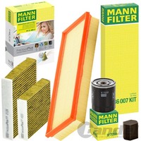 Mann Filter Inspektionspaket Passend FüR CitroËN C3 2 C4 DS3 Peugeot 208 2008 I