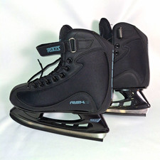 Roces RSH 2 Recreational Ice Skates Black Size 7 Removable Blade 450572