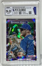 Pete Alonso - 2021 Optic - Diamond Kings Green Cracked Ice🔥Mets🔥/7