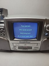 MTV The Singing Machine KaraokeVision SMVG-600 CDG Player Built-in Camera  Mic