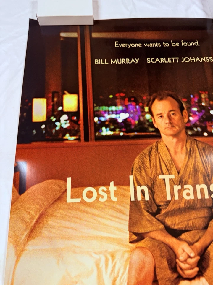 2003 Lost In Translation Mint Original 27x40 Movie Poster Bill Murray Version - Bild 4 von 4