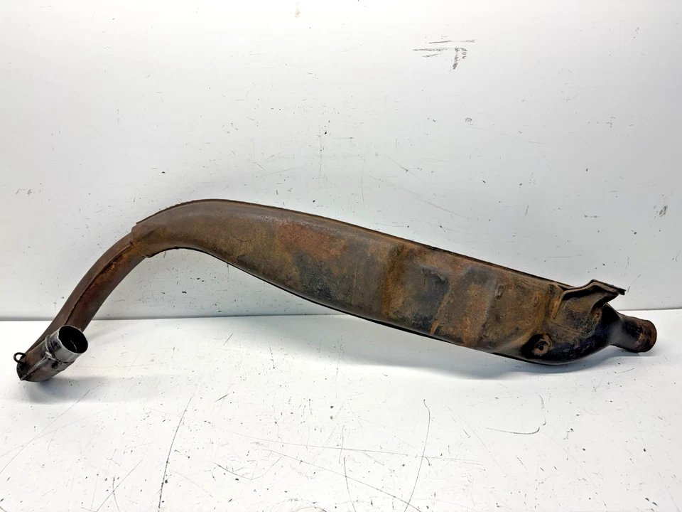 Conjunto de escape/silenciador/silenciador Yamaha AT2 AT3 125 CT2 CT3 175 (1972-73) Foto 2 de 4