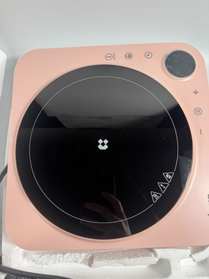 #ad Ciarra Portable Induction Cooktop 1500W Slim Single Burner Touch Control PINK $29.99