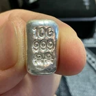 10g 10 Gram .999 Silver Bullion Bar Fine Silver Triple 9 Fineness 10g