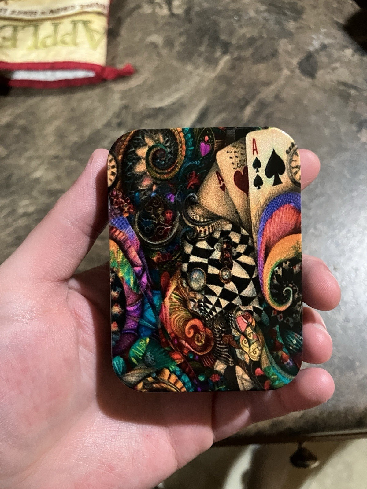 Alice In Wonderland Zippo Case