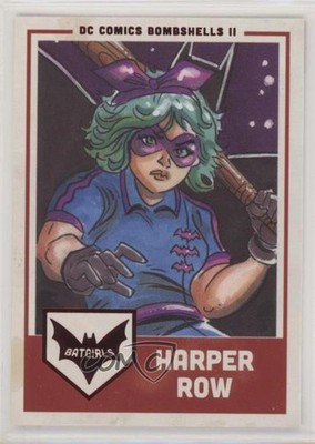 2018 Cryptozoic DC Bombshells Series II Batgirls Harper Row #G2 0c3