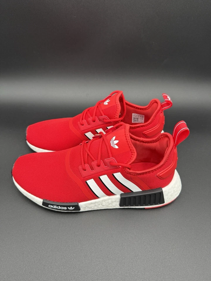Adidas NMD R1Better Scarlet Cloud Blanco Núcleo Negro Zapatos para Hombres ID9147 Foto 3 de 4