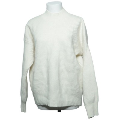 Asket, Strickpullover, Größe: L, Beige, Wolle, Streifen, Rippenstrick #Jii