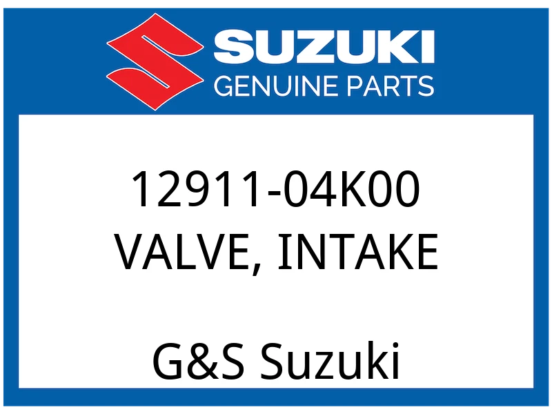 VALVE, INTAKE