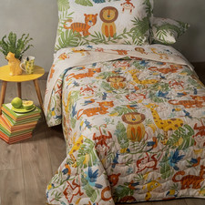 Caleffi Copriletto Trapuntato letto singolo Art. Tropical in cotone 165x265 cm