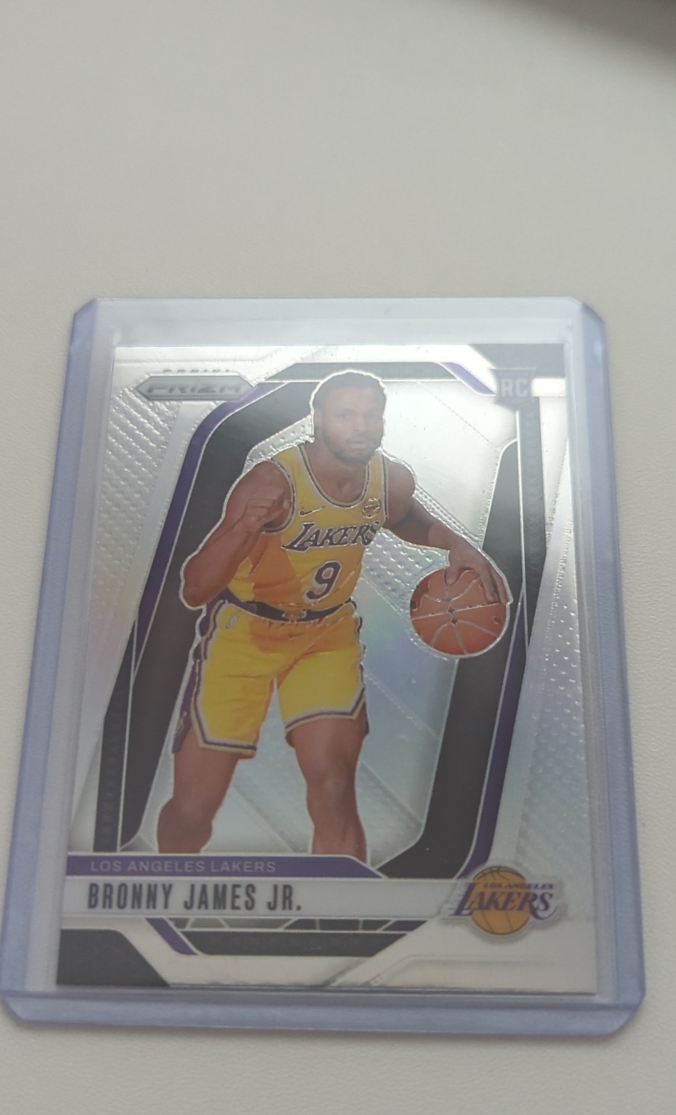 2024-25 Panini Prizm - Bronny James #243 Silver Prizm (RC)