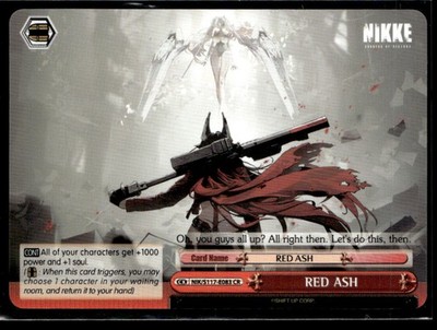 Weiss Schwarz GODDESS OF VICTORY NIKKE -Red Ash - NIK/S117-E083CR