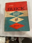 1962 Buick Body Shop Manual / Shop Book / Nice Original