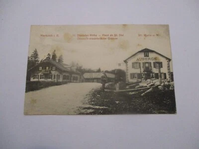 CPA HAUT RHIN 68 SAINTE MARIE AUX MINES HAUT DE ST DIÉ AUBERGE - Photo 1/2