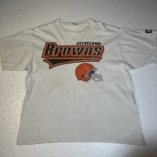 Vintage 1995 starter clevland browns shirt white