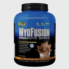 Gaspari Nutrition, MyoFusion Probiotic Series 5 Lb. Milk Chocolate.