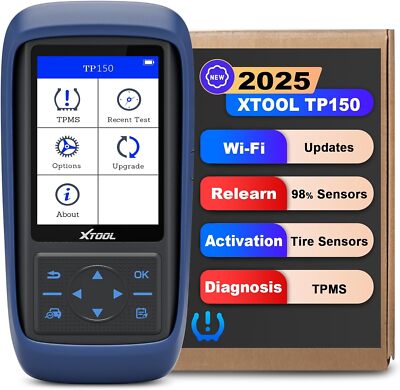 XTOOL TP150 TPMS Relearn-Tool TPMS-Diagnosetool Reifendruckkontrollsystem