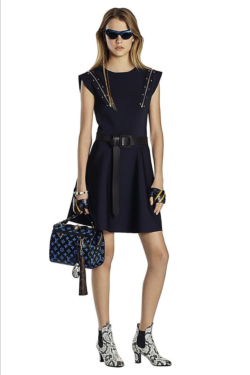 LOUIS VUITTON AMAZON Speedy PM M42208 RUNWAY Limited Blue Digit