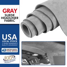Suede Headliner Fabric Foam Back Roof Liner Upholstery Repair Replace Renovate