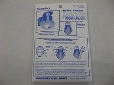 Humphrey Paulin Tie on Mantle 5 pack for gas light New