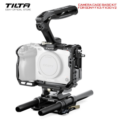 Tilta Camera Cage für Sony FX3/FX30 Basic Kit Aluminum Alloy Camera Rig Cage Set