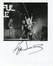 Billy Gunn - Signed Paper Photograph & Signed Paperstock Photograph (2 Total)
