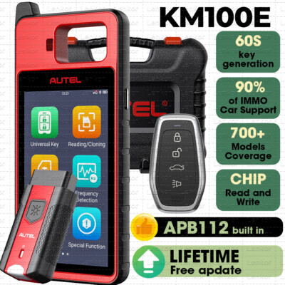 2026 Autel Scanner MaxiIM KM100E Key Fob Programming Tool Programmer Immobilizer