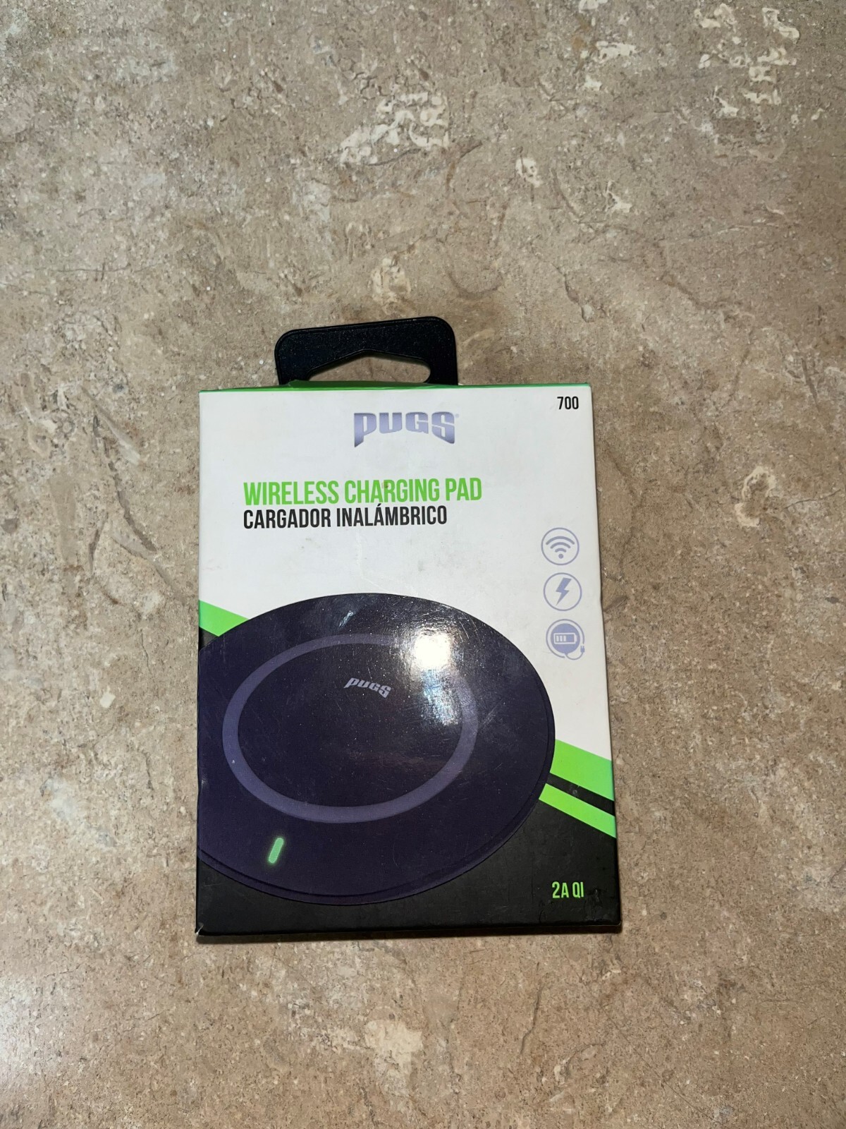 Pugs Black Circle Wireless Charging Pad | eBay