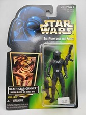 Star Wars Death Star Gunner Gear Green Carded Hologram 3.75 Inch Action Figure