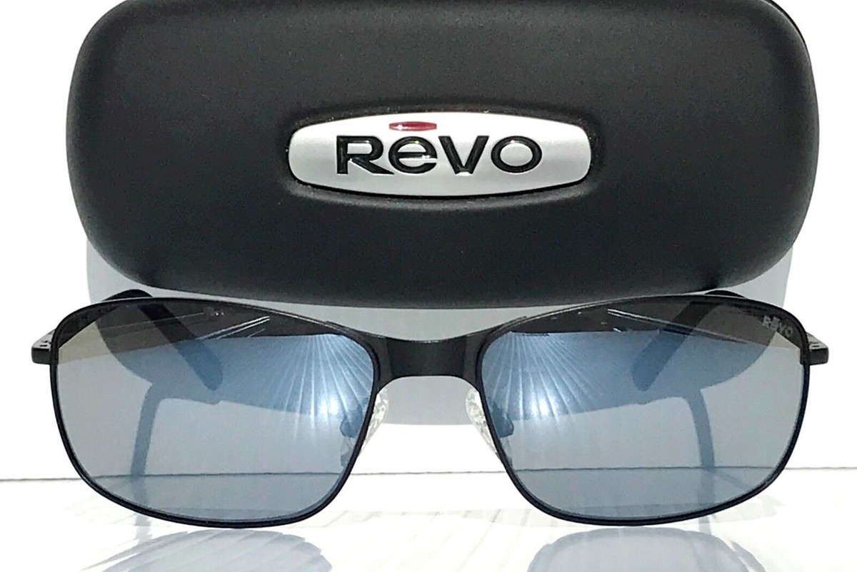 NEW Revo THIN SHOT Matte Black POLARIZED Grey Graphite Lens 