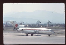 Orig 35mm airline slide Transair Sweden 727-100 SE-DDB Buy 4+ save 20%