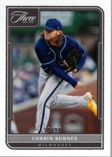 2022 Panini Three and Two #79 Corbin Burnes /99 - NM-MT