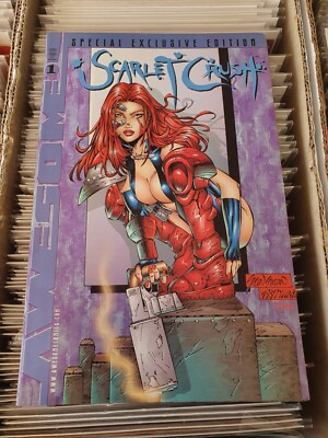 Scarlet Crush #1 Special Exclusive Edition  Awesome Comics