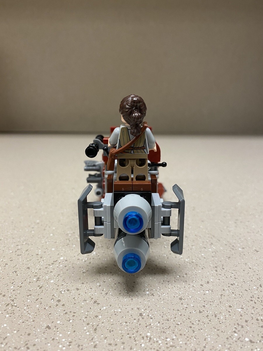 Lego 75099 Star Wars Rey's Speeder Land Speeder 100 % Complete