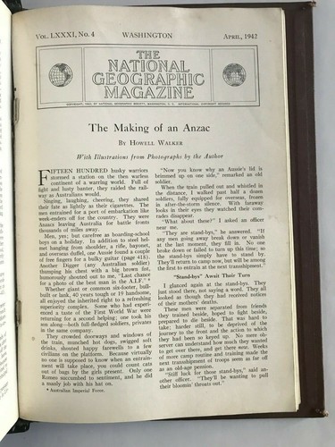 National Geographic Magazine 6-volume lot, Unique and rare - Imagen 12 de 12