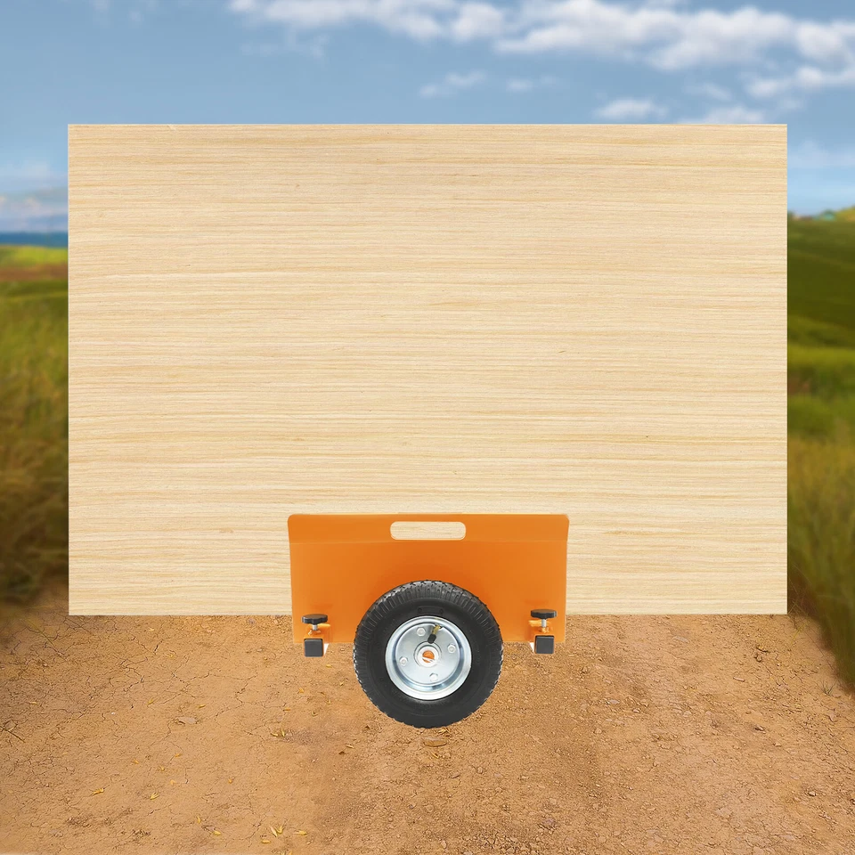 Panel Dolly Schwerlast Platten Dolly verstellbar Trockenbau Mover mit 8" Rädern - Bild 2 von 4