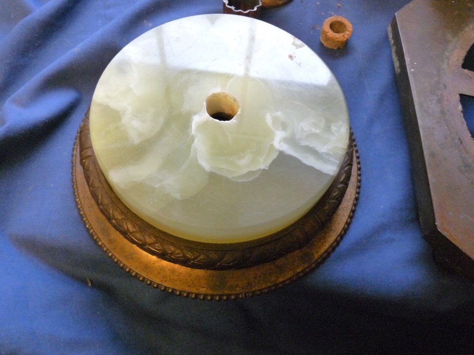 VINTAGE LOT ANTIQUE FLOOR LAMP PARTS 11 Pieces eBay