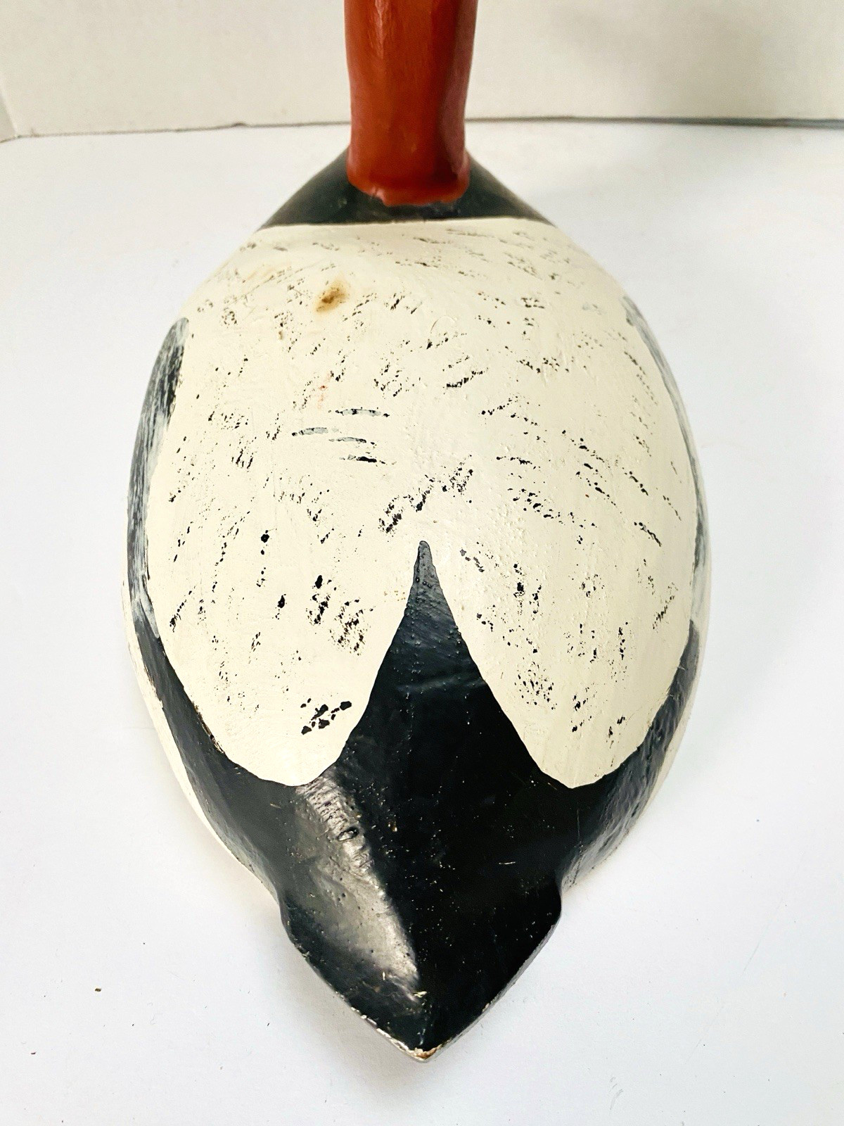 Vintage Redhead Duck Decoy (Drake), by Mike Pavolich, Glass Eyes, c1930-40's