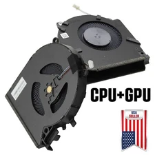 2X Original CPU+GPU Cooling Fan For HP Victus 16-D 16-E TPN-Q263 TPN-Q264 Laptop