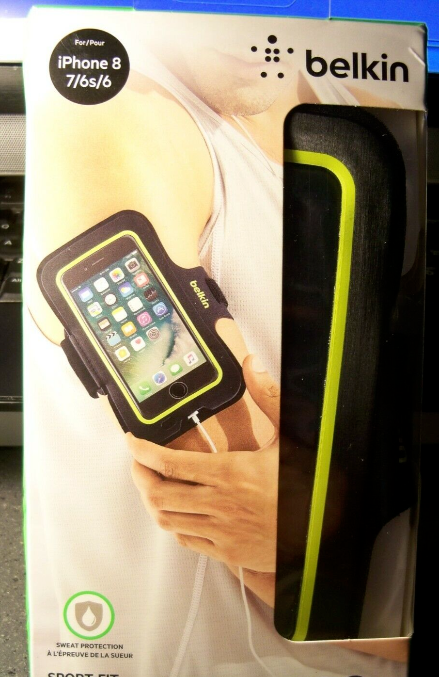 BELKIN iPhone Armband Sport Fit 8 7/6s/6 Black eBay
