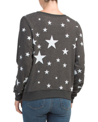 NWOT WILDFOX COUTURE HEATHER STAR SWEATER/SWEATSHIRT Sz L | eBay