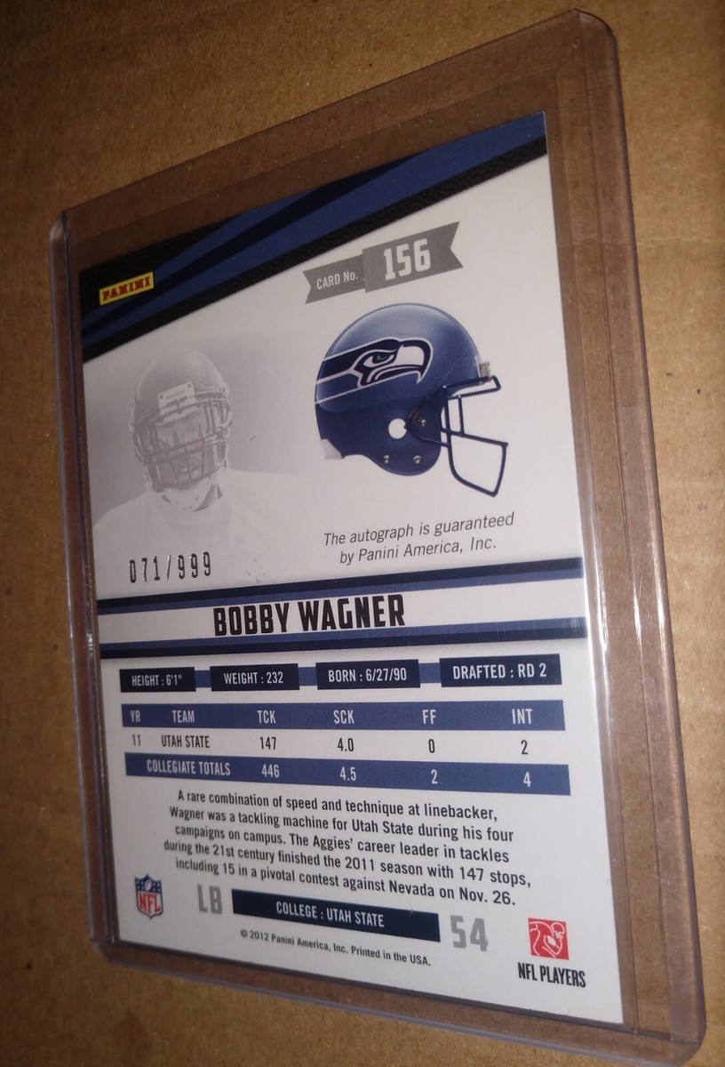 2012 Rookies and Stars Autograph #156 Bobby Wagner Seattle
