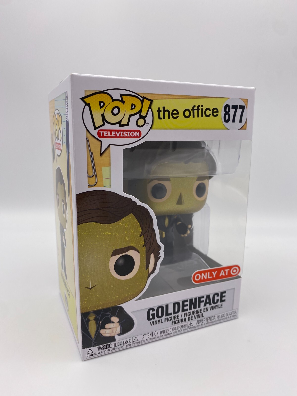 Funko Pop Goldenface 877 The Office Television Series Figure w