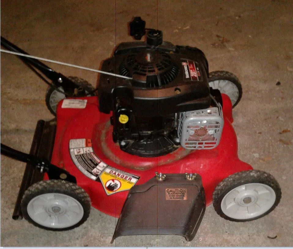 Yard Machine lawn mower with Briggs Stratton 300e engine eBay