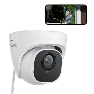 Reolink 820A 8MP PoE Dome Surveillance Security Camera Outdoor Audio Recording