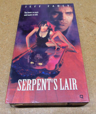 Serpents Lair VHS (1996 Republic Pictures) Ra...