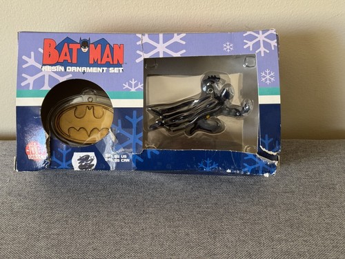 2001 Batman resin ORNAMENTS BOXED SET DC DIRECT NEW in box - Picture 5 of 6